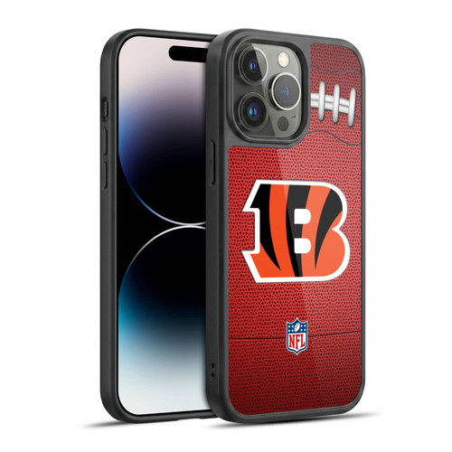 NFL Cincinnati Bengals Graphics Football Gel Armour Case For Apple iPhone 14 Pro Max