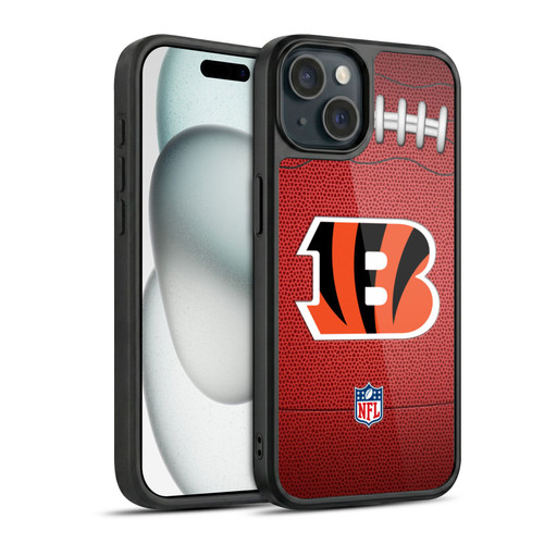 NFL Cincinnati Bengals Graphics Football Gel Armour Case For Apple iPhone 15