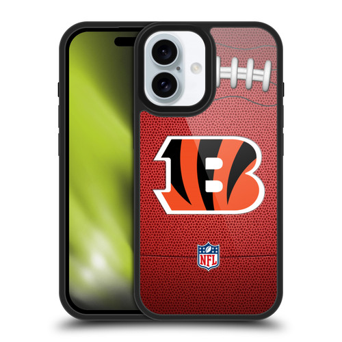 NFL Cincinnati Bengals Graphics Football Gel Armour Case For Apple iPhone 16