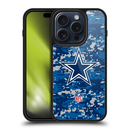 NFL Dallas Cowboys Graphics Digital Camouflage Gel Armour Case For Apple iPhone 15 Pro NFL Dallas Cowboys Graphics Digital Camouflage Gel Armour Case For Apple iPhone 15 Pro