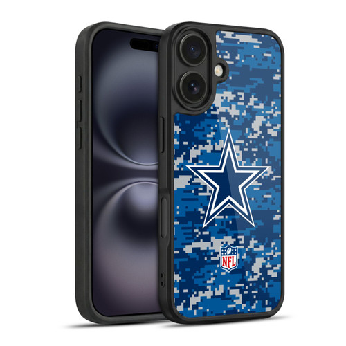 NFL Dallas Cowboys Graphics Digital Camouflage Gel Armour Case For Apple iPhone 16