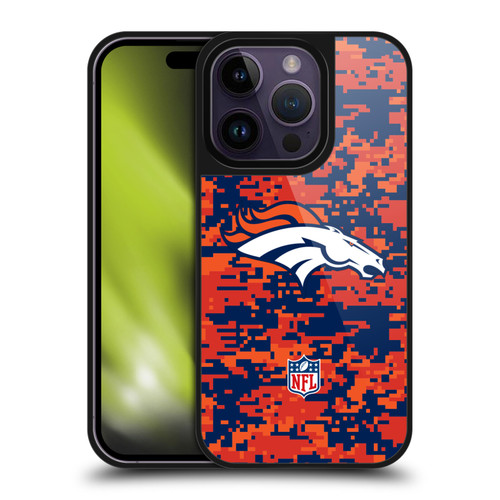 NFL Denver Broncos Graphics Digital Camouflage Gel Armour Case For Apple iPhone 14 Pro NFL Denver Broncos Graphics Digital Camouflage Gel Armour Case For Apple iPhone 14 Pro