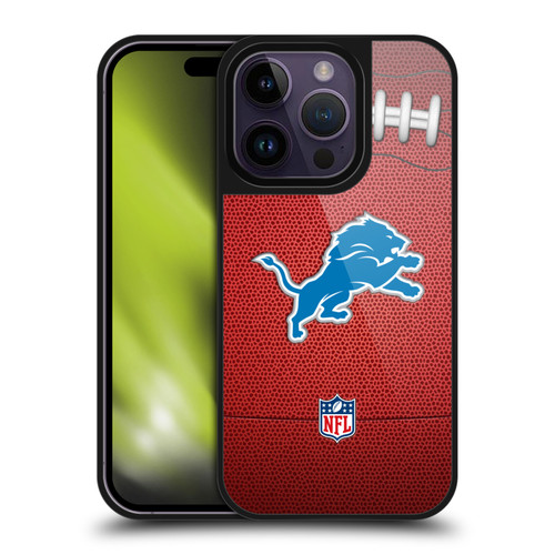 NFL Detroit Lions Graphics Football Gel Armour Case For Apple iPhone 14 Pro