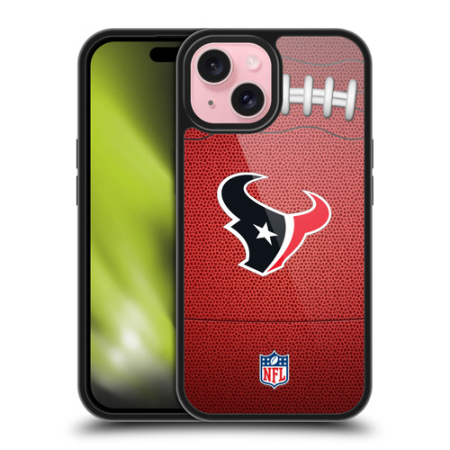NFL Houston Texans Graphics Football Gel Armour Case For Apple iPhone 15 NFL Houston Texans Graphics Football Gel Armour Case For Apple iPhone 15