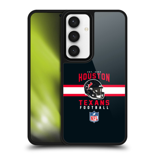 NFL Houston Texans Graphics Helmet Typography Gel Armour Case For Samsung Galaxy S24 5G