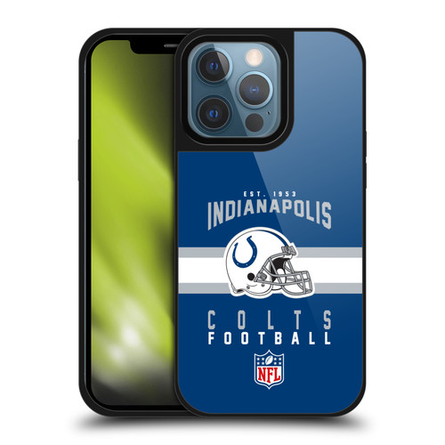NFL Indianapolis Colts Graphics Helmet Typography Gel Armour Case For Apple iPhone 13 Pro