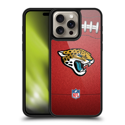 NFL Jacksonville Jaguars Graphics Football Gel Armour Case For Apple iPhone 16 Pro Max