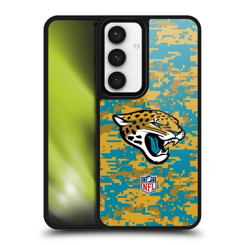 NFL Jacksonville Jaguars Graphics Digital Camouflage Gel Armour Case For Samsung Galaxy S24 5G