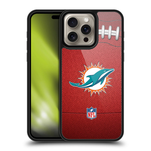 NFL Miami Dolphins Graphics Football Gel Armour Case For Apple iPhone 16 Pro Max NFL Miami Dolphins Graphics Football Gel Armour Case For Apple iPhone 16 Pro Max