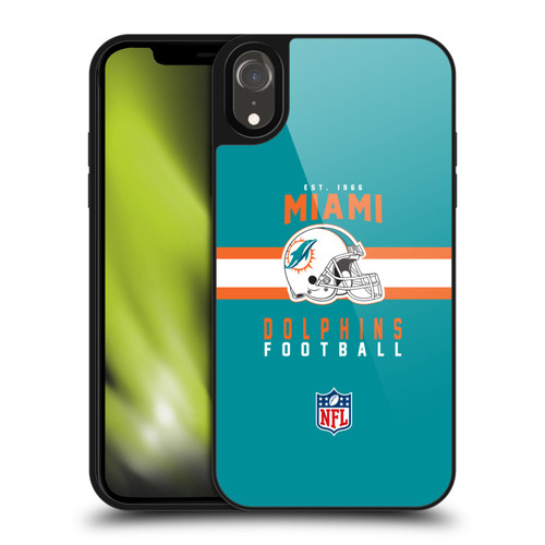 NFL Miami Dolphins Graphics Helmet Typography Gel Armour Case For Apple iPhone XR NFL Miami Dolphins Graphics Helmet Typography Gel Armour Case For Apple iPhone XR