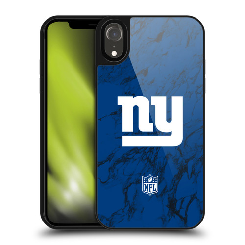 NFL New York Giants Graphics Coloured Marble Gel Armour Case For Apple iPhone XR NFL New York Giants Graphics Coloured Marble Gel Armour Case For Apple iPhone XR