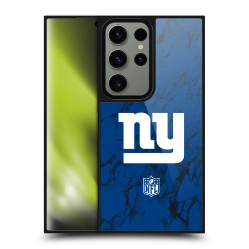 NFL New York Giants Graphics Coloured Marble Gel Armour Case For Samsung Galaxy S24 Ultra 5G