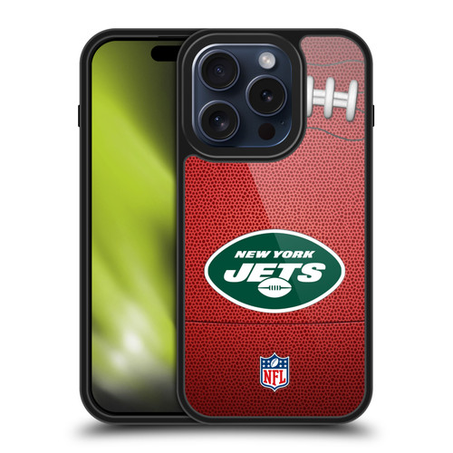 NFL New York Jets Graphics Football Gel Armour Case For Apple iPhone 15 Pro NFL New York Jets Graphics Football Gel Armour Case For Apple iPhone 15 Pro