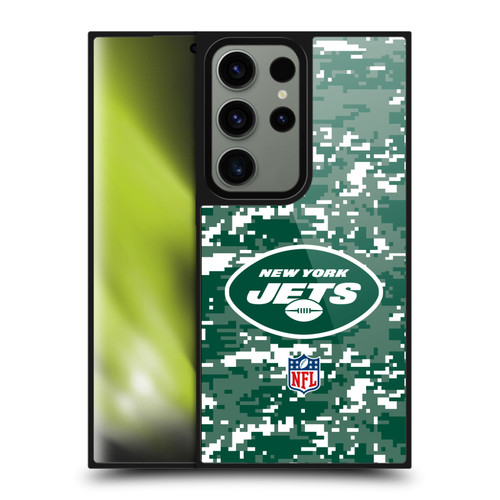 NFL New York Jets Graphics Digital Camouflage Gel Armour Case For Samsung Galaxy S24 Ultra 5G