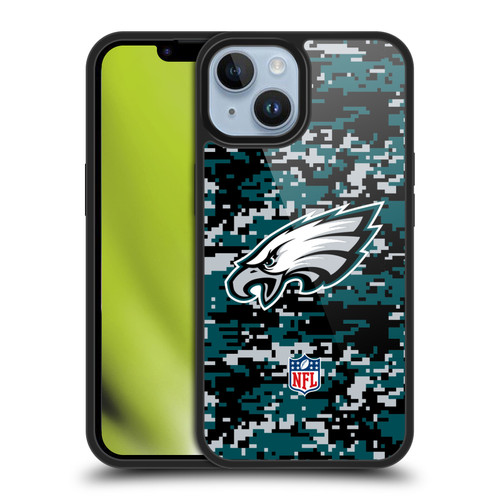 NFL Philadelphia Eagles Graphics Digital Camouflage Gel Armour Case For Apple iPhone 14