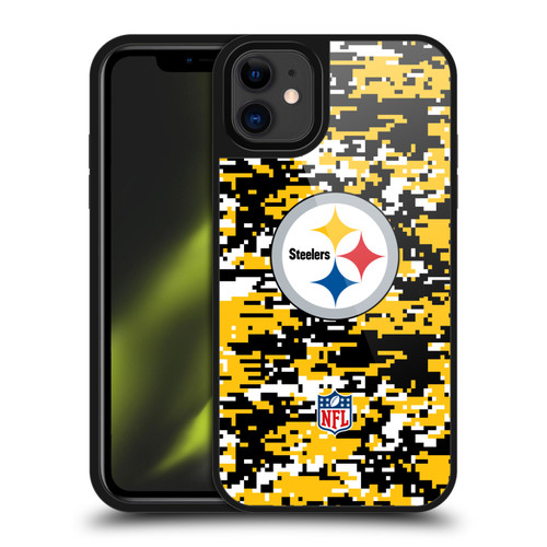 NFL Pittsburgh Steelers Graphics Digital Camouflage Gel Armour Case For Apple iPhone 11 NFL Pittsburgh Steelers Graphics Digital Camouflage Gel Armour Case For Apple iPhone 11