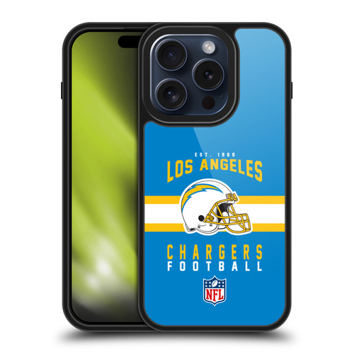 NFL Los Angeles Chargers Graphics Helmet Typography Gel Armour Case For Apple iPhone 15 Pro NFL Los Angeles Chargers Graphics Helmet Typography Gel Armour Case For Apple iPhone 15 Pro