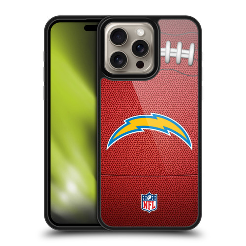 NFL Los Angeles Chargers Graphics Football Gel Armour Case For Apple iPhone 16 Pro Max