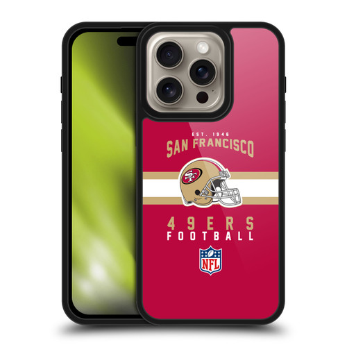 NFL San Francisco 49ers Graphics Helmet Typography Gel Armour Case For Apple iPhone 16 Pro NFL San Francisco 49ers Graphics Helmet Typography Gel Armour Case For Apple iPhone 16 Pro