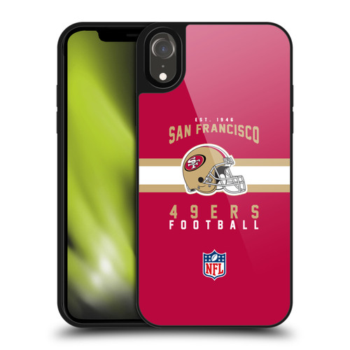 NFL San Francisco 49ers Graphics Helmet Typography Gel Armour Case For Apple iPhone XR NFL San Francisco 49ers Graphics Helmet Typography Gel Armour Case For Apple iPhone XR