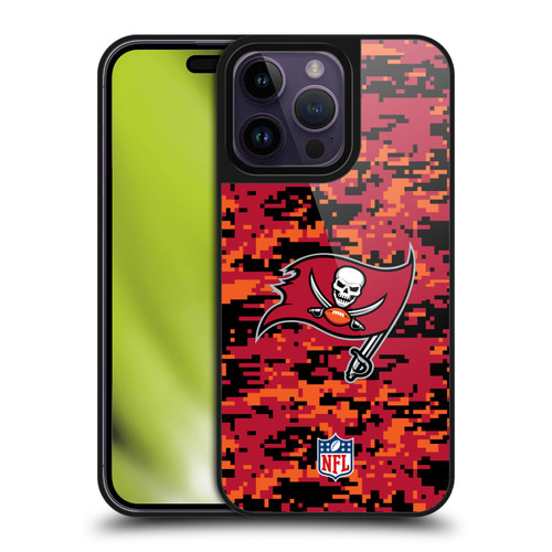 NFL Tampa Bay Buccaneers Graphics Digital Camouflage Gel Armour Case For Apple iPhone 14 Pro Max