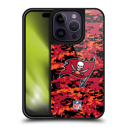 NFL Tampa Bay Buccaneers Graphics Digital Camouflage Gel Armour Case For Apple iPhone 14 Pro