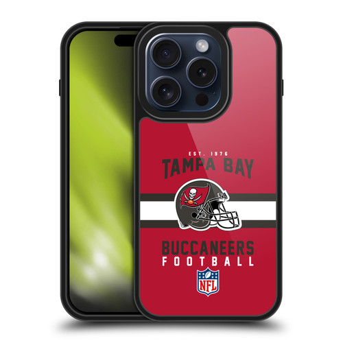 NFL Tampa Bay Buccaneers Graphics Helmet Typography Gel Armour Case For Apple iPhone 15 Pro NFL Tampa Bay Buccaneers Graphics Helmet Typography Gel Armour Case For Apple iPhone 15 Pro