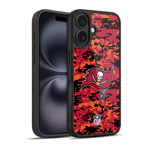 NFL Tampa Bay Buccaneers Graphics Digital Camouflage Gel Armour Case For Apple iPhone 16