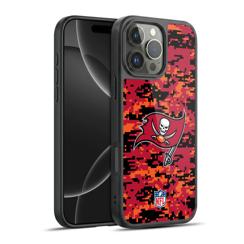 NFL Tampa Bay Buccaneers Graphics Digital Camouflage Gel Armour Case For Apple iPhone 16 Pro Max