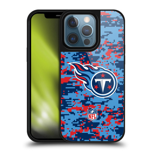 NFL Tennessee Titans Graphics Digital Camouflage Gel Armour Case For Apple iPhone 13 Pro