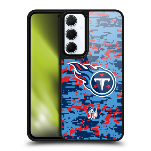 NFL Tennessee Titans Graphics Digital Camouflage Gel Armour Case For Samsung Galaxy A55 5G