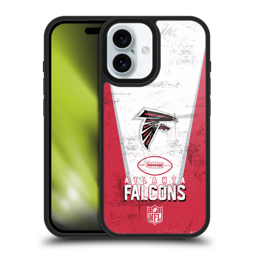 NFL Atlanta Falcons Logo Art Banner Gel Armour Case For Apple iPhone 16