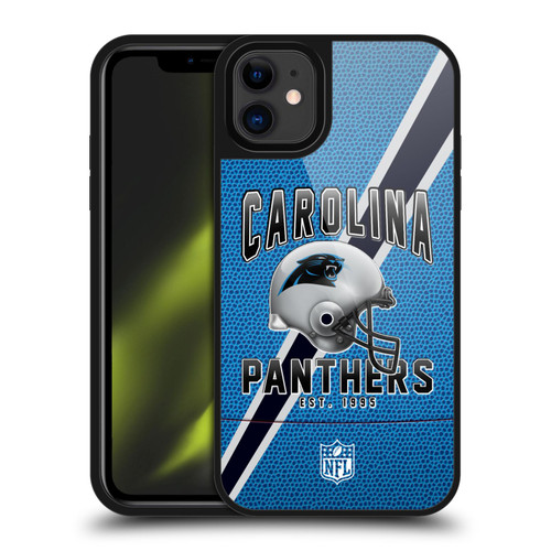 NFL Carolina Panthers Logo Art Football Stripes Gel Armour Case For Apple iPhone 11