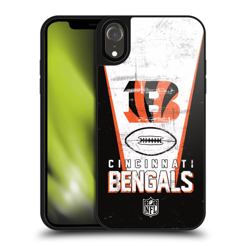 NFL Cincinnati Bengals Logo Art Banner Gel Armour Case For Apple iPhone XR NFL Cincinnati Bengals Logo Art Banner Gel Armour Case For Apple iPhone XR