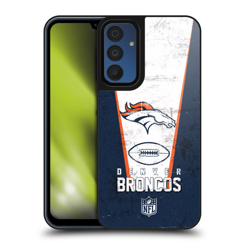 NFL Denver Broncos Logo Art Banner Gel Armour Case For Samsung Galaxy A15