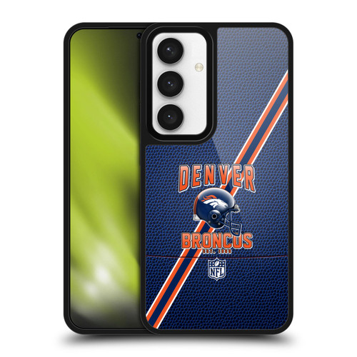 NFL Denver Broncos Logo Art Football Stripes Gel Armour Case For Samsung Galaxy S24 5G