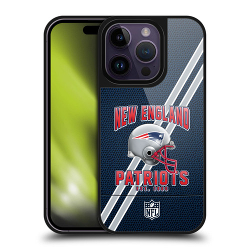 NFL New England Patriots Logo Art Football Stripes Gel Armour Case For Apple iPhone 14 Pro NFL New England Patriots Logo Art Football Stripes Gel Armour Case For Apple iPhone 14 Pro
