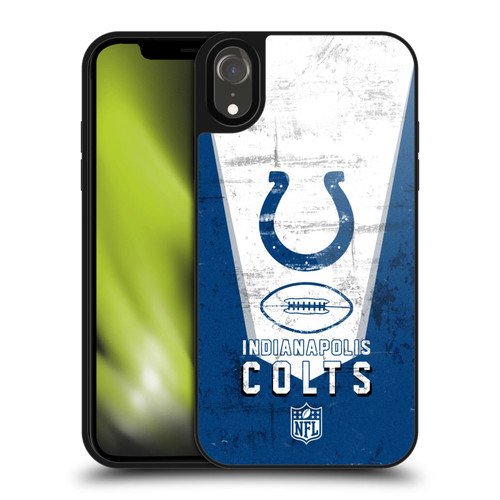 NFL Indianapolis Colts Logo Art Banner Gel Armour Case For Apple iPhone XR