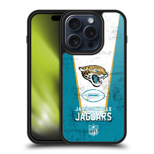 NFL Jacksonville Jaguars Logo Art Banner Gel Armour Case For Apple iPhone 15 Pro NFL Jacksonville Jaguars Logo Art Banner Gel Armour Case For Apple iPhone 15 Pro