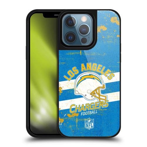 NFL Los Angeles Chargers Logo Art Helmet Distressed Gel Armour Case For Apple iPhone 13 Pro NFL Los Angeles Chargers Logo Art Helmet Distressed Gel Armour Case For Apple iPhone 13 Pro