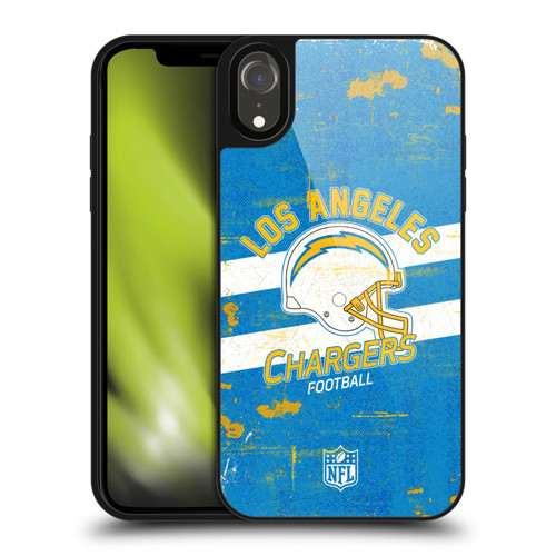 NFL Los Angeles Chargers Logo Art Helmet Distressed Gel Armour Case For Apple iPhone XR NFL Los Angeles Chargers Logo Art Helmet Distressed Gel Armour Case For Apple iPhone XR