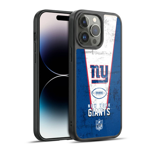 NFL New York Giants Logo Art Banner Gel Armour Case For Apple iPhone 14 Pro Max