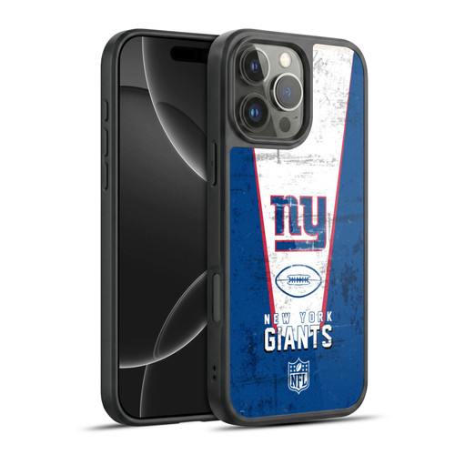 NFL New York Giants Logo Art Banner Gel Armour Case For Apple iPhone 16 Pro Max
