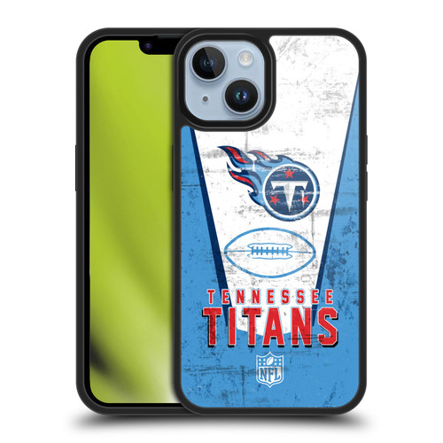 NFL Tennessee Titans Logo Art Banner Gel Armour Case For Apple iPhone 14