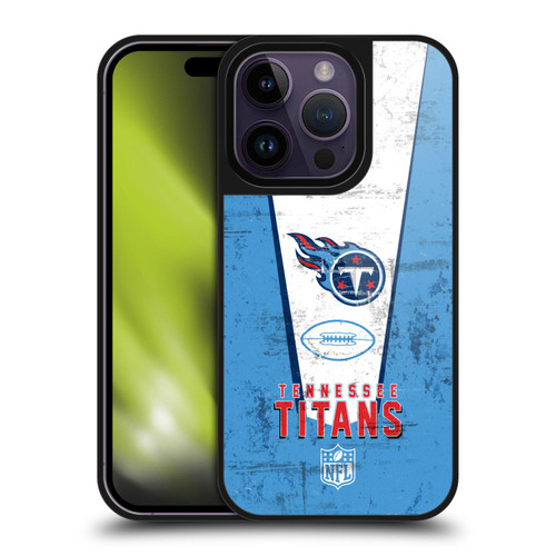 NFL Tennessee Titans Logo Art Banner Gel Armour Case For Apple iPhone 14 Pro