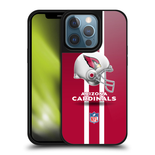 NFL Arizona Cardinals Logo Helmet Gel Armour Case For Apple iPhone 13 Pro