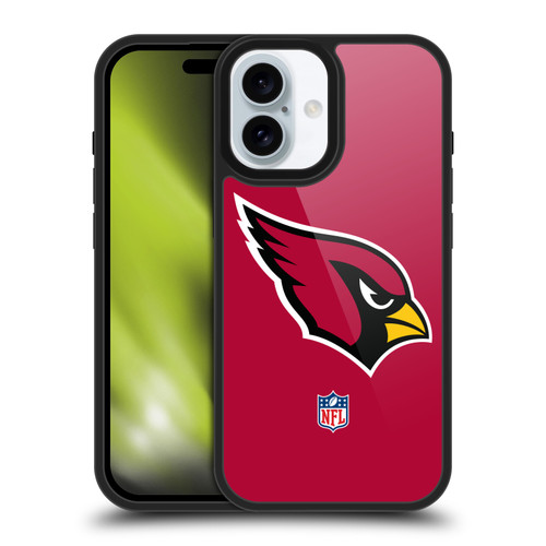 NFL Arizona Cardinals Logo Plain Gel Armour Case For Apple iPhone 16