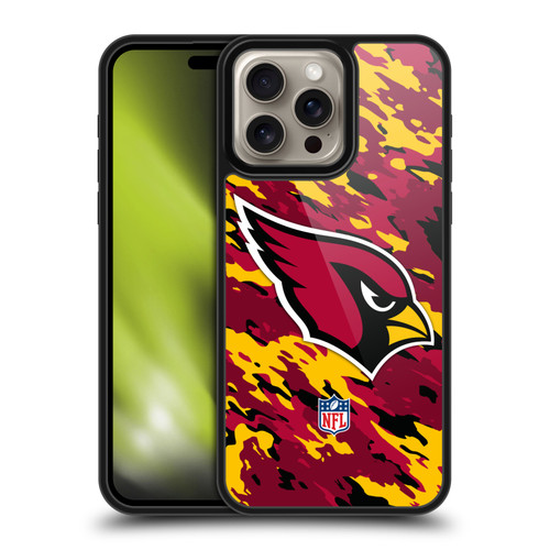 NFL Arizona Cardinals Logo Camou Gel Armour Case For Apple iPhone 16 Pro Max
