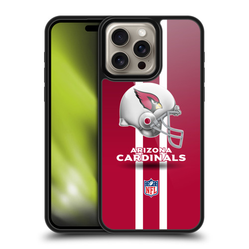 NFL Arizona Cardinals Logo Helmet Gel Armour Case For Apple iPhone 16 Pro Max