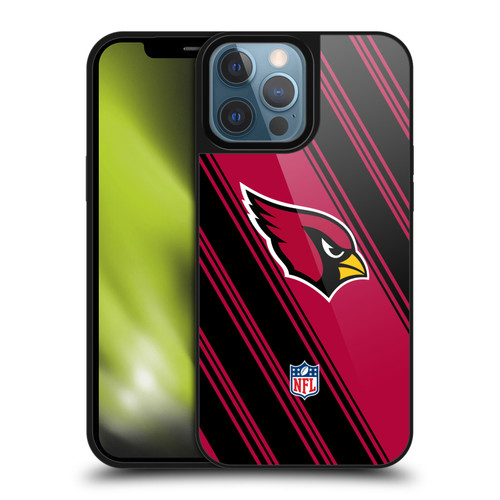 NFL Arizona Cardinals Artwork Stripes Gel Armour Case For Apple iPhone 13 Pro Max